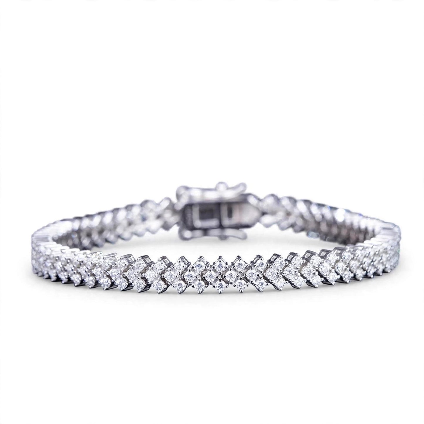 Square tennis Bracelet