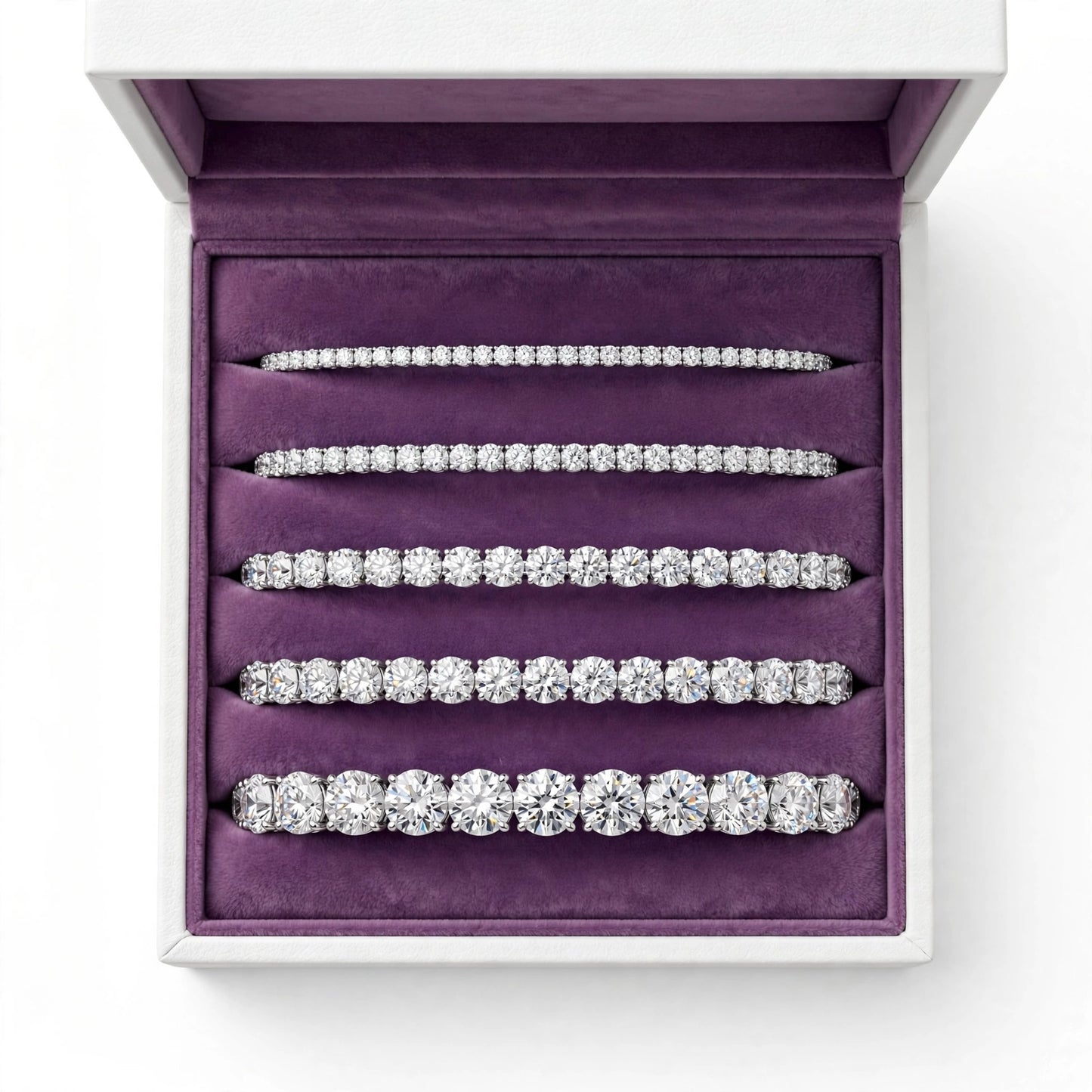 Lab grown Moissanite Bracelet