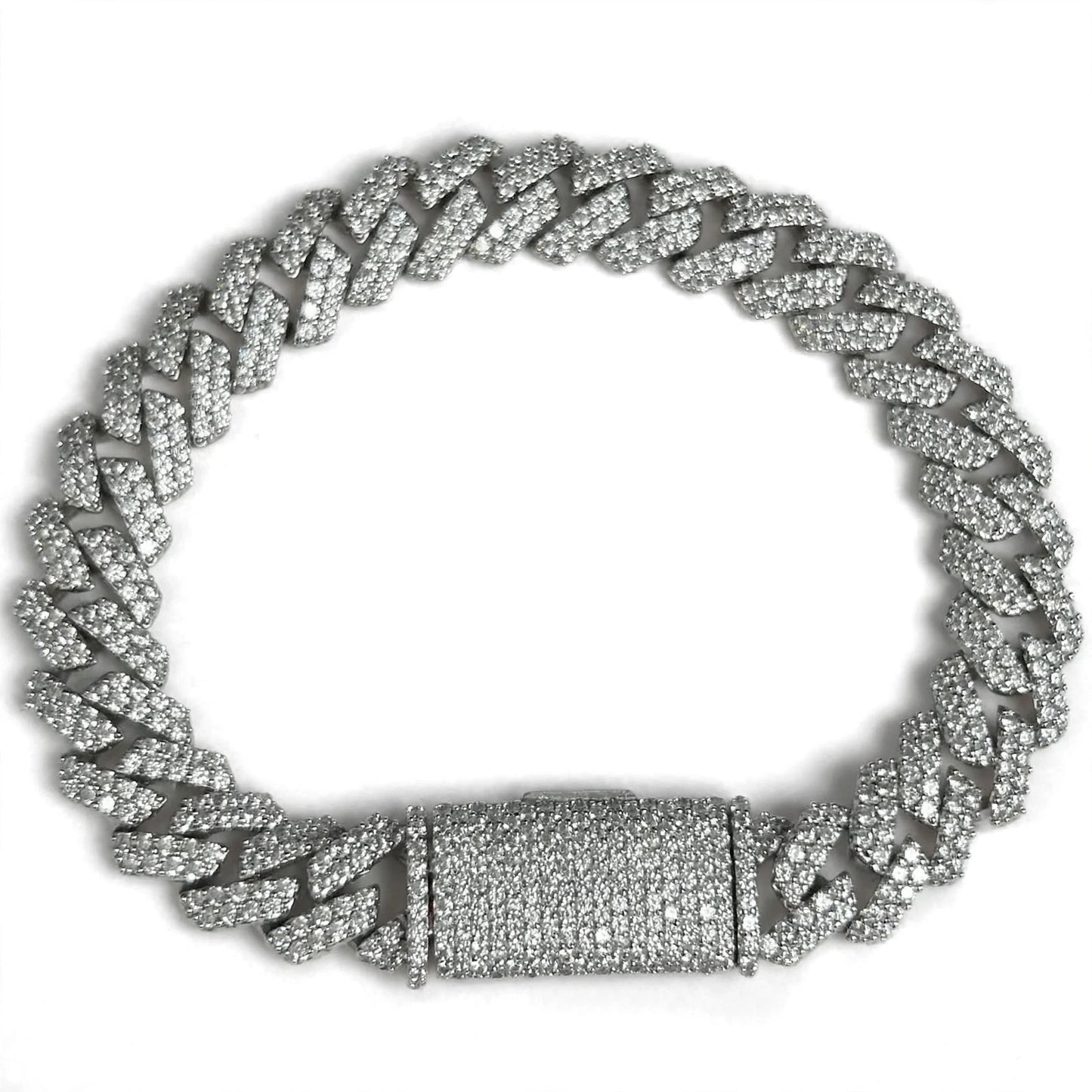 10MM VVS CUBAN LINK BRACELET