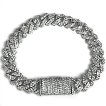 10MM VVS CUBAN LINK BRACELET