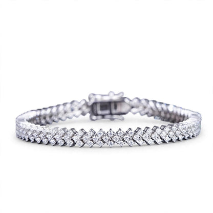 Square tennis Bracelet