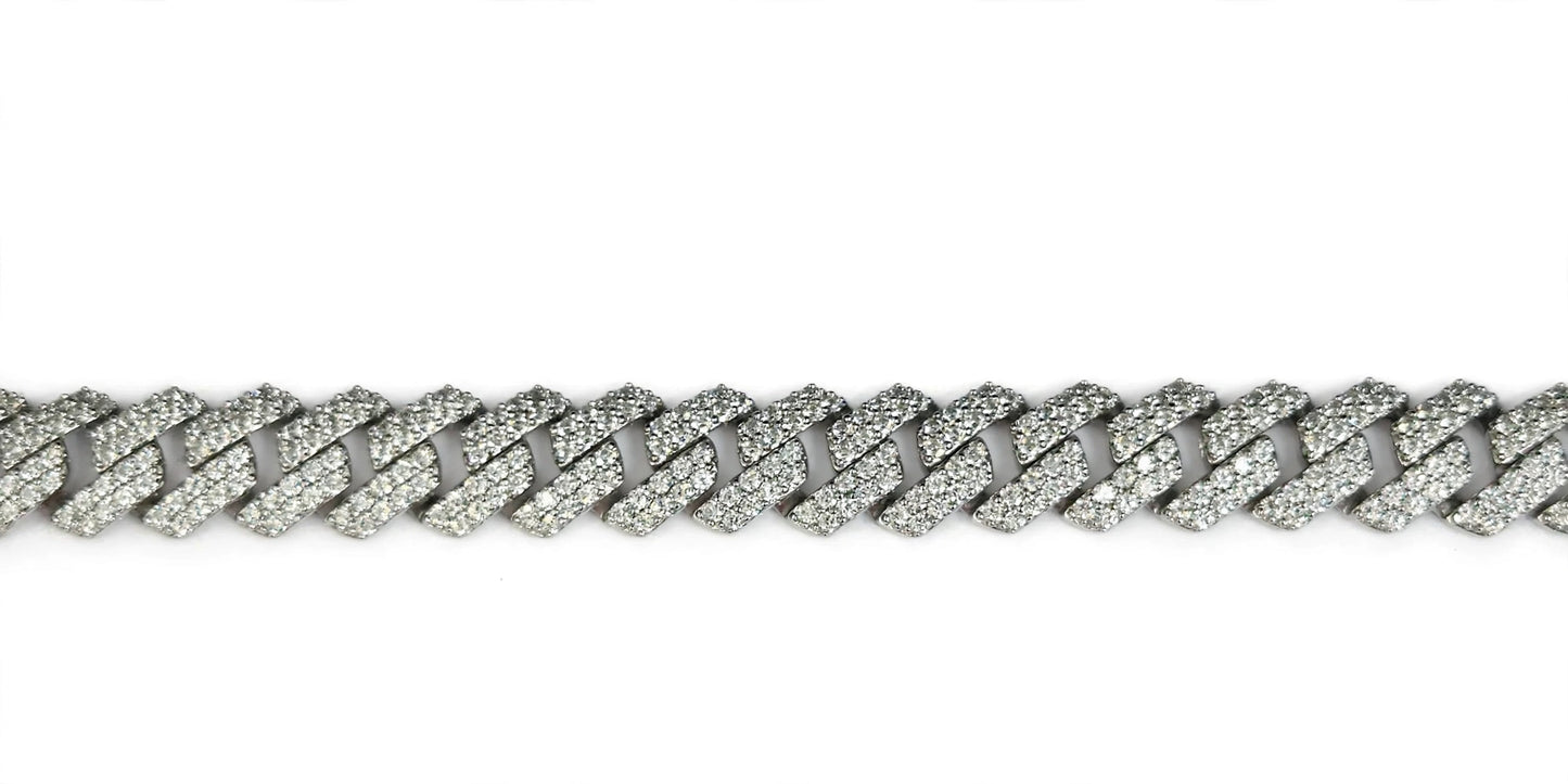 10MM VVS CUBAN LINK BRACELET