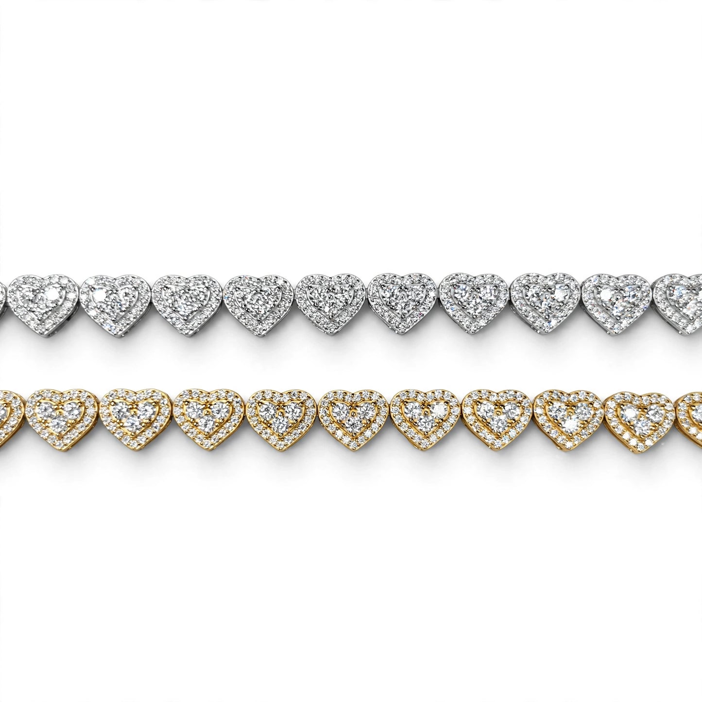 VVS HEART ETERNITY BRACELET