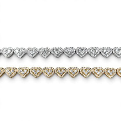 VVS HEART ETERNITY BRACELET