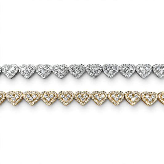 VVS HEART ETERNITY BRACELET