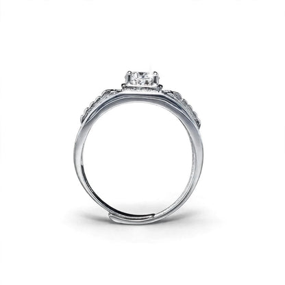 Men Rings Lab Grown Mossanite