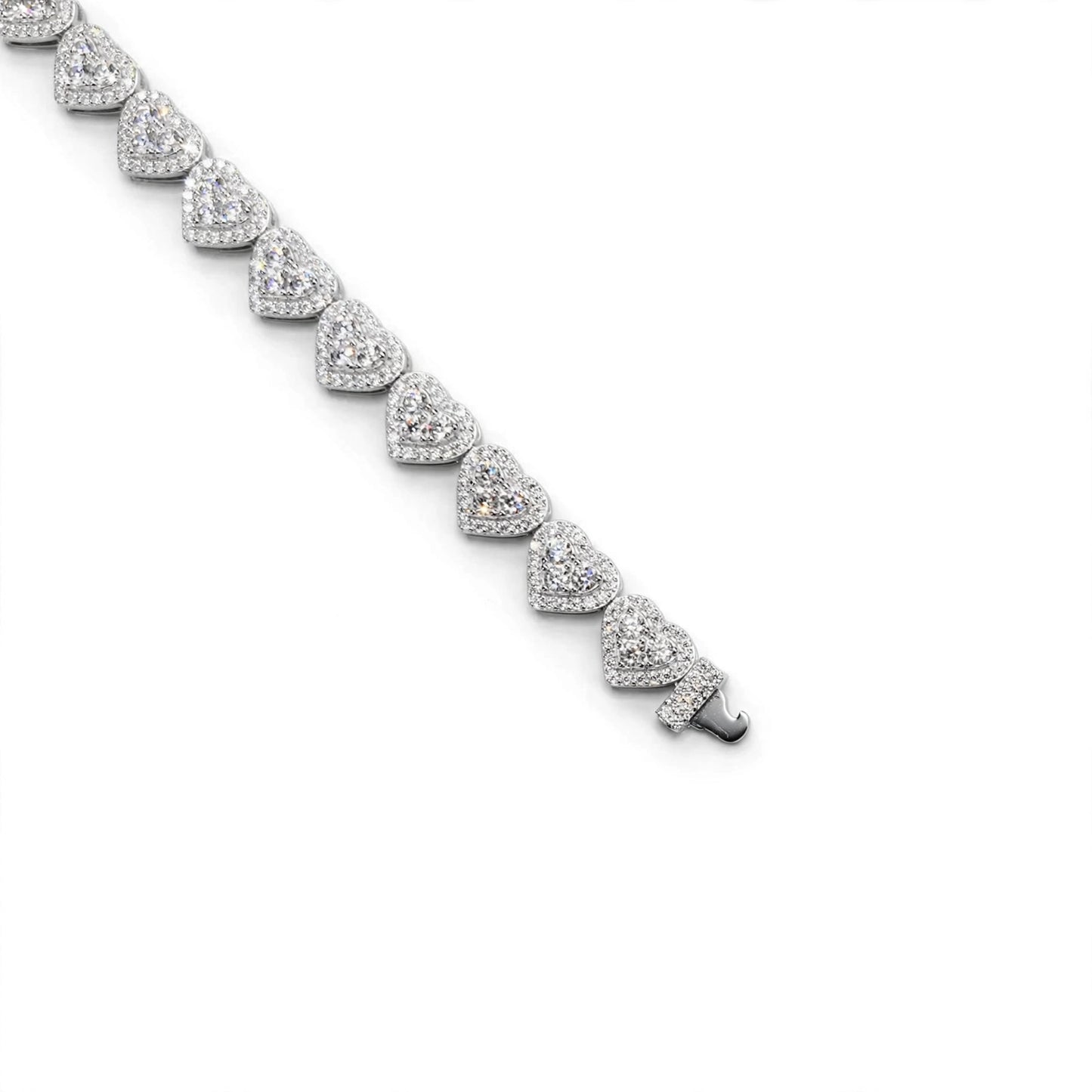 VVS HEART ETERNITY BRACELET
