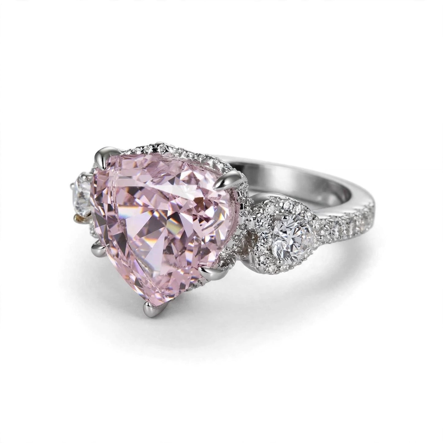 Dazzle Pink Rings
