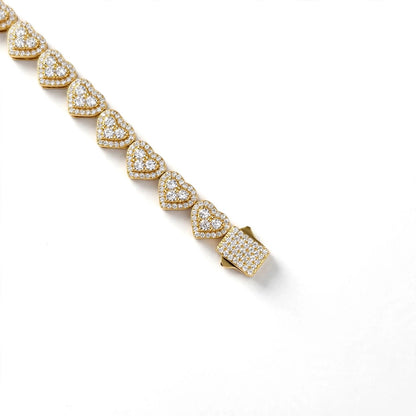 VVS HEART ETERNITY BRACELET