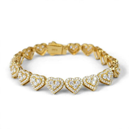 VVS HEART ETERNITY BRACELET