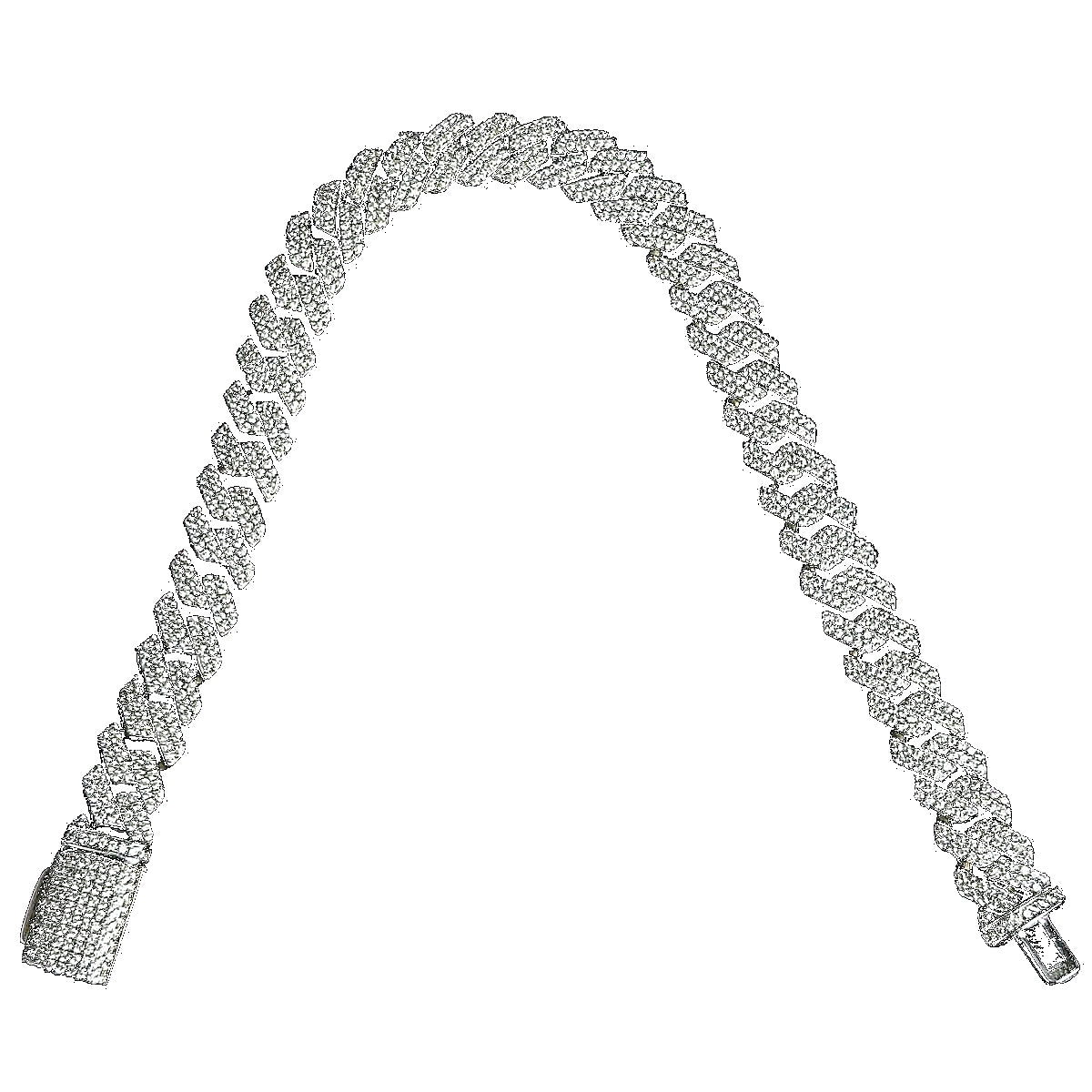 8MM VVS CUBAN LINK BRACELET