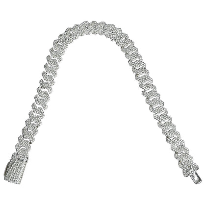 8MM VVS CUBAN LINK BRACELET