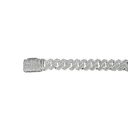 8MM VVS CUBAN LINK BRACELET