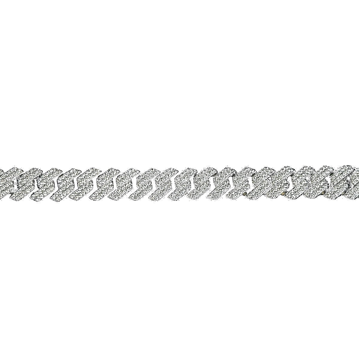 8MM VVS CUBAN LINK BRACELET